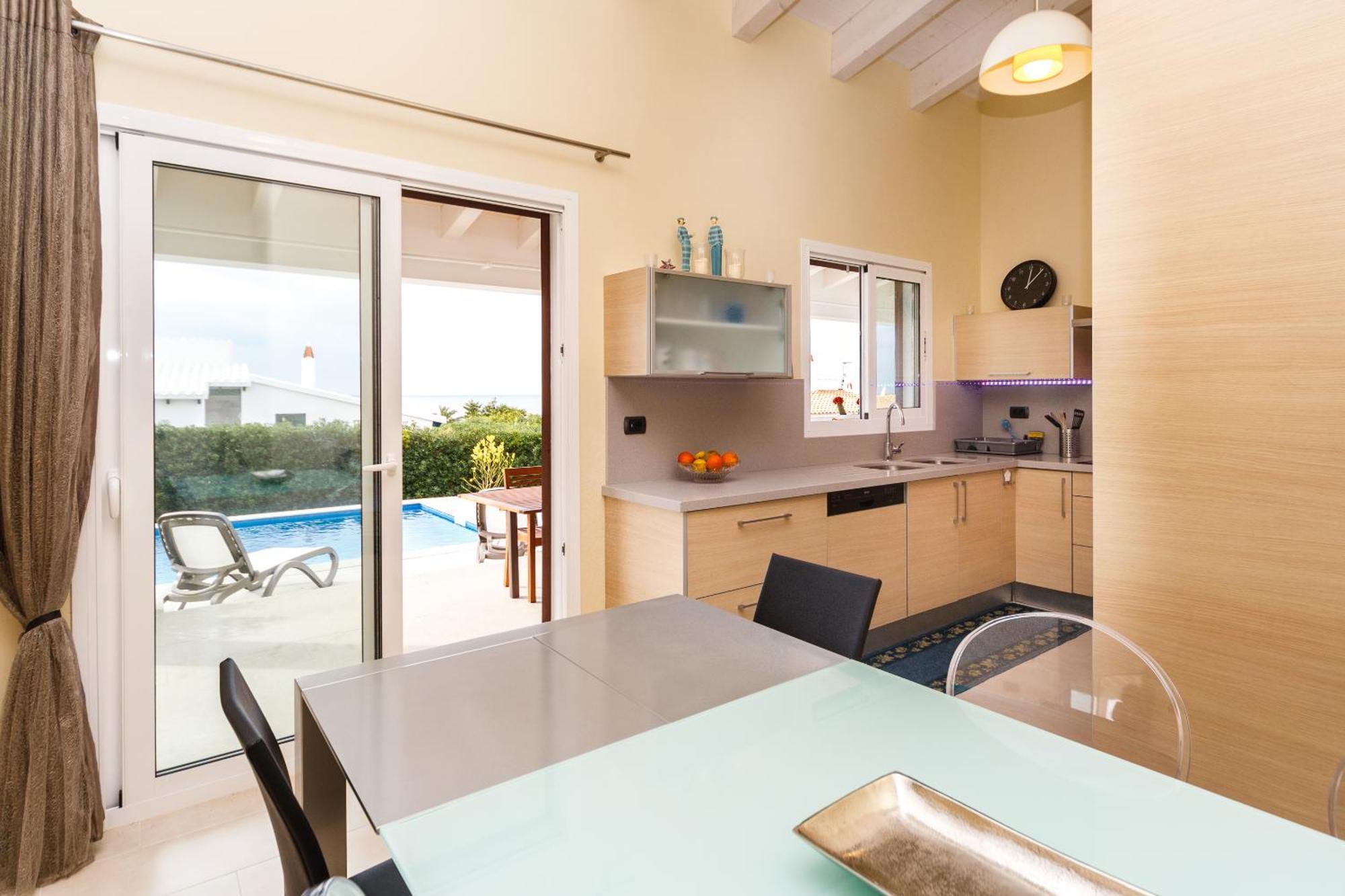 Bini Sole - Villa De Lujo Con Piscina En Menorca Binibeca Eksteriør bilde