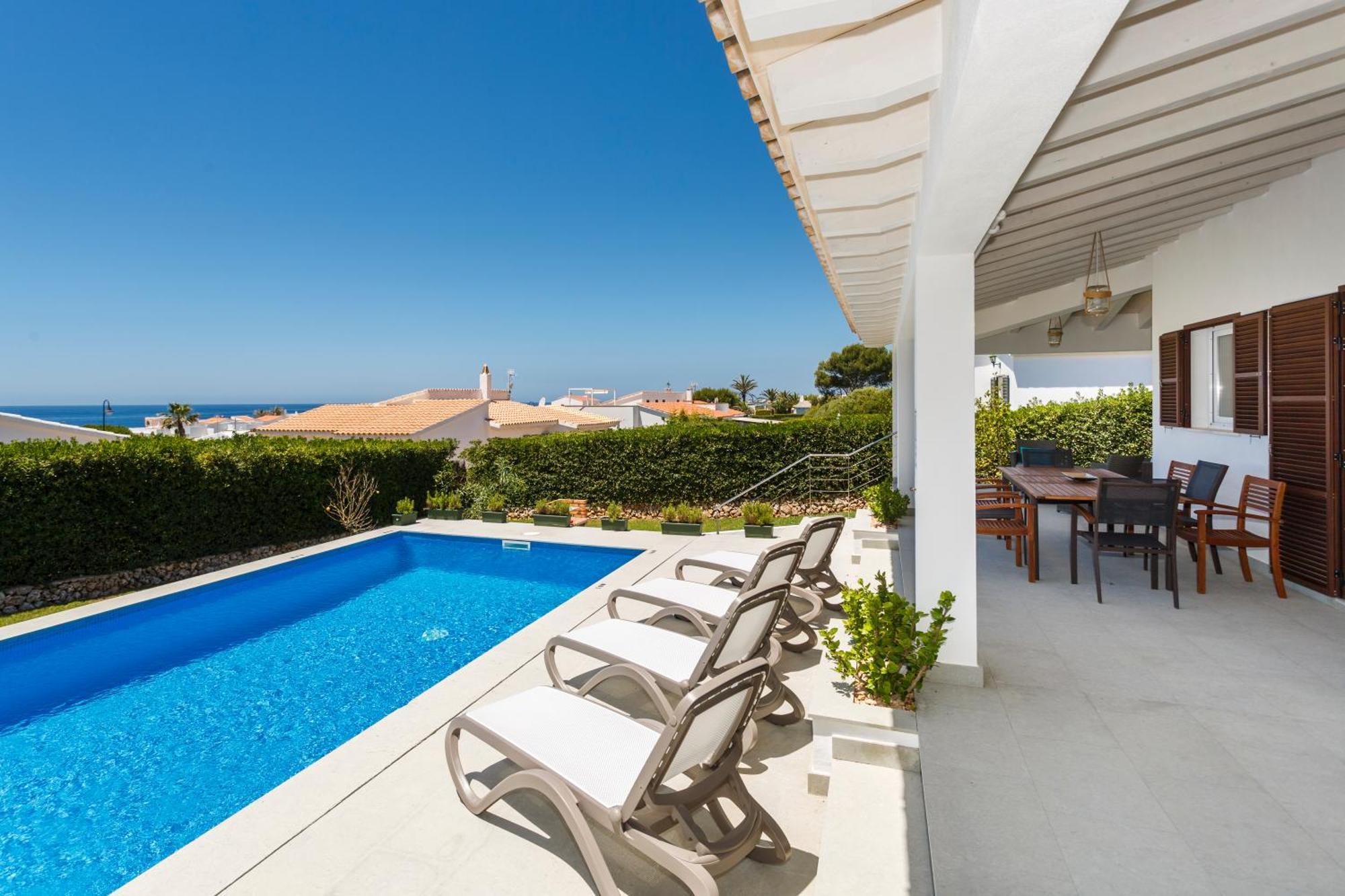 Bini Sole - Villa De Lujo Con Piscina En Menorca Binibeca Eksteriør bilde